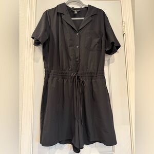 Athleta Avenue Romper Black size Large #891765